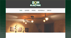 Desktop Screenshot of bmelectricdl.com